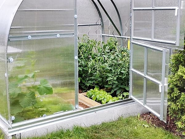 GEOMAT Spodní díl dveří pro zahradní skleníky Gardentec Classic