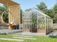 Polykarbonátový skleník – Vitavia Venus 3800, stříbrný