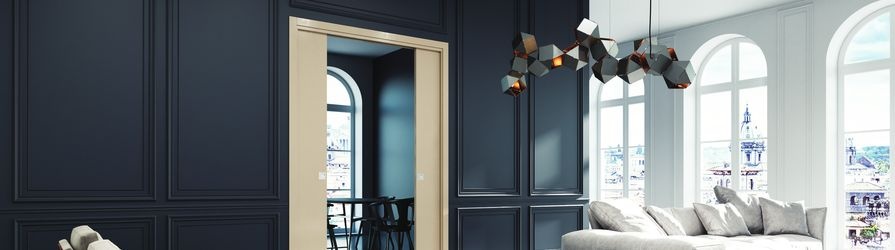 Stavební pouzdro pro posuvné dveře