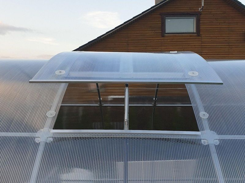 GEOMAT Střešní okno pro skleník – LUCIUS (4/6 mm)