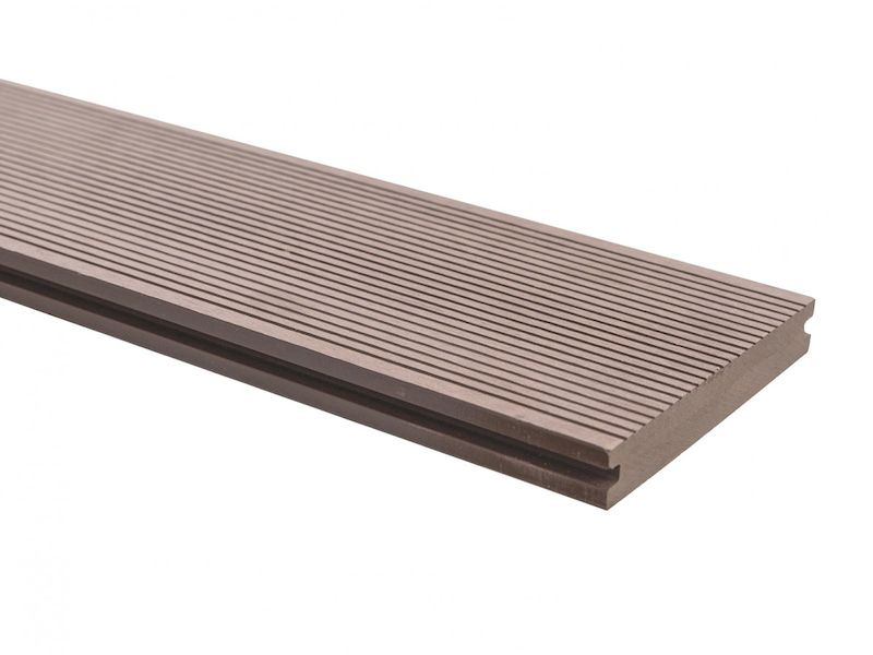 Terasové prkno WPC Guttadeck Strong – 140 × 20 × 2900 mm (light grey)