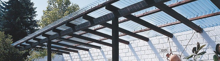 Trapézové polykarbonátové desky