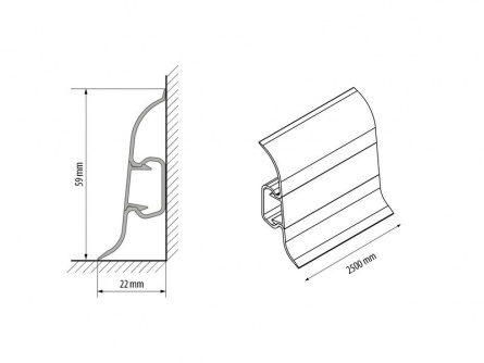 Victoria nr. 181 EgibiFloors 2,5 m