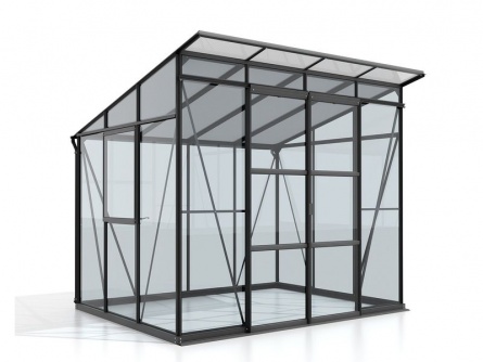 Vitavia Playa 5900, sklo 3 mm + PC 6 mm, černý