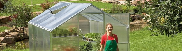 Zahradní skleníky z polykarbonátu
